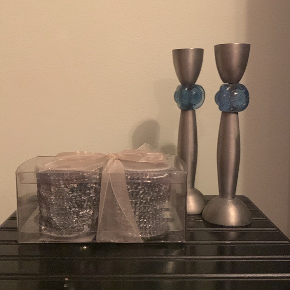 NEW candle set & 2 candle stick - Picture 15 of 15